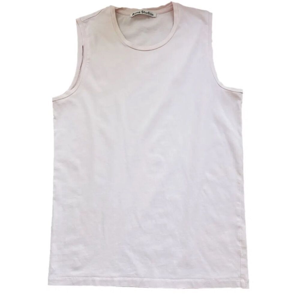 Acne Studios buy bye C base Pale Pink Cotton Tee XS